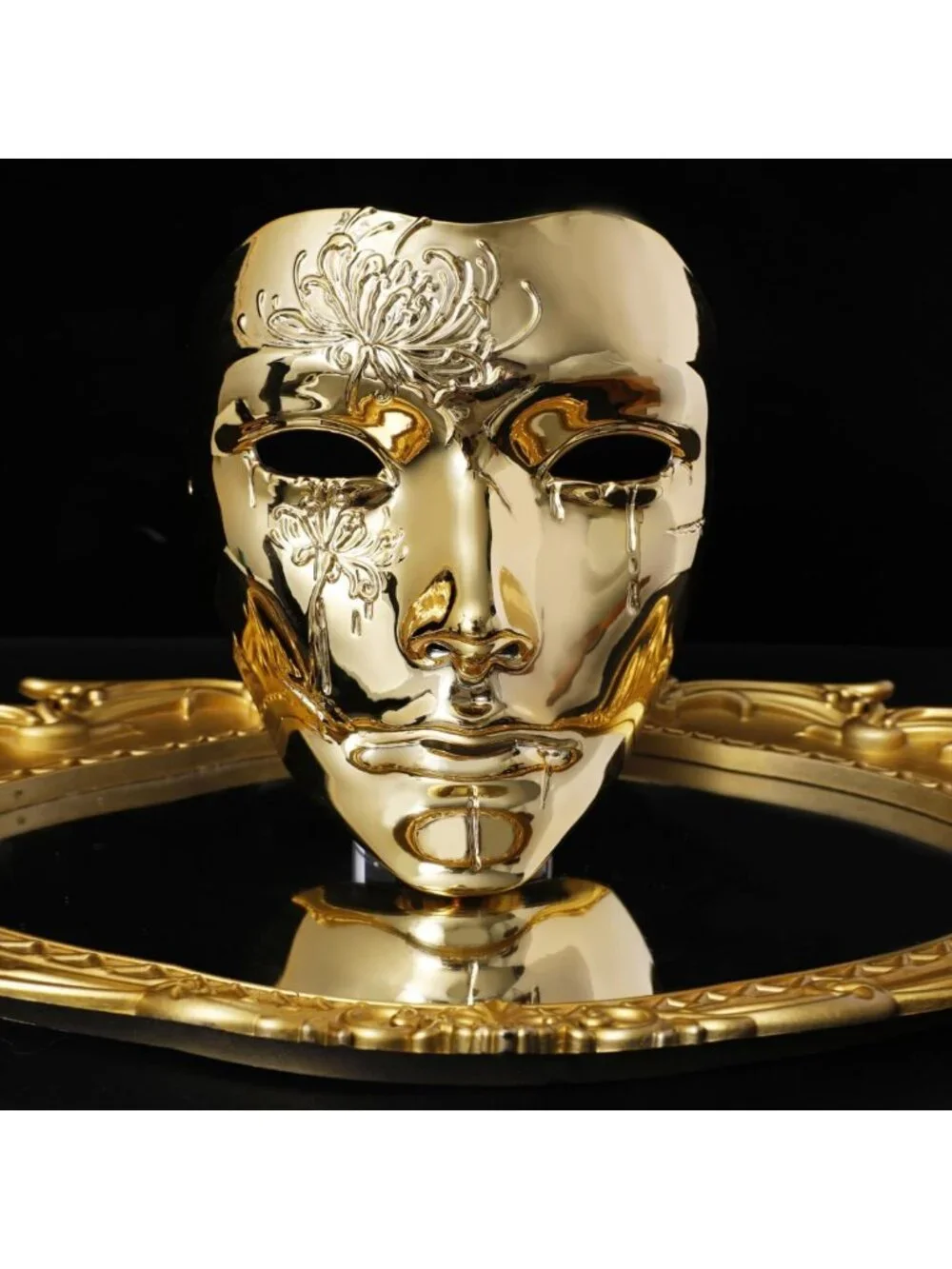 Elegant Full Face Masquerade Mask for Men | Costume Party Accessory